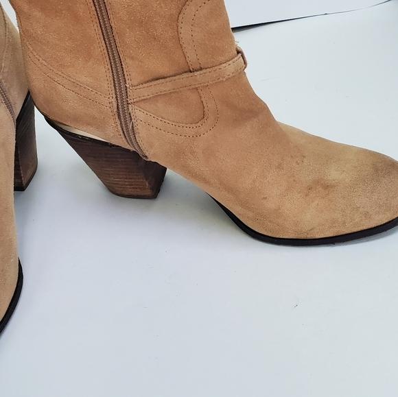 Vince Camuto "Gregger" Leather Bootie Size 9.5 - Picture 4 of 11